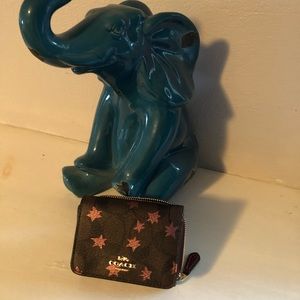 Coach trifold wallet